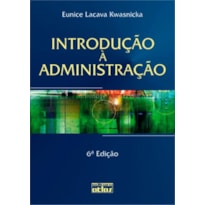 INTRODUÇÃO À ADMINISTRAÇÃO