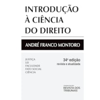 INTRODUÇÃO À CIÊNCIA DO DIREITO 34º EDIÇÃO