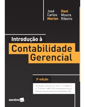 INTRODUÇÃO À CONTABILIDADE GERENCIAL
