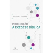 INTRODUÇÃO À EXEGESE BÍBLICA