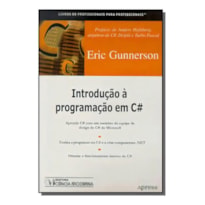 INTRODUCAO A PROGRAMACAO EM C# - 1