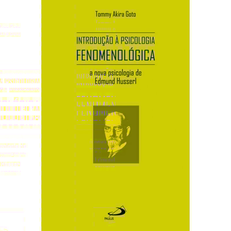 Introdução à psicologia fenomenológica