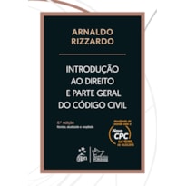 INTRODUÇÃO AO DIREITO E PARTE GERAL DO CÓDIGO CIVIL - 8ª EDIÇÃO 2016