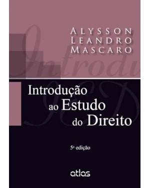 INTRODUÇÃO AO ESTUDO DO DIREITO