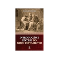 Introdução e síntese do Novo Testamento - 4ª Ed