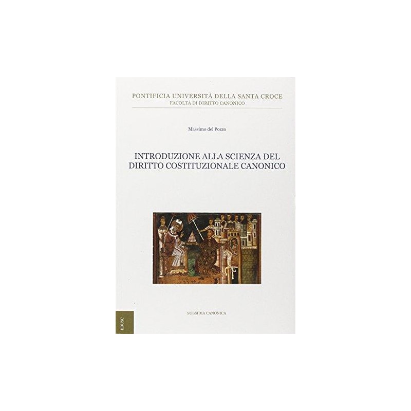 INTRODUZIONE ALLA SCIENZA DEL DIRITTO COSTITUZIONALE CANONICO