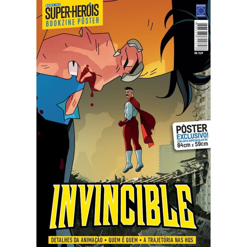 INVENCÍVEL - SUPERPÔSTER MUNDO DOS SUPER-HERÓIS