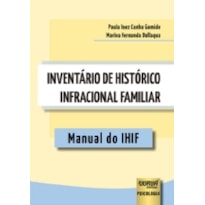 INVENTÁRIO DE HISTÓRICO INFRACIONAL FAMILIAR - MANUAL DO IHIF