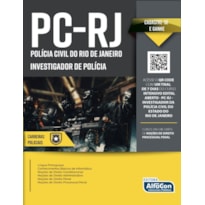 INVESTIGADOR POLICIAL DE 3ª CLASSE - POLÍCIA CIVIL DO ESTADO DO RIO DE JANEIRO - PCERJ