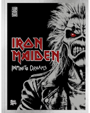 IRON MAIDEN - INFINITE DREAMS (EM PORTUGUÊS): A HISTÓRIA VISUAL OFICIAL (EDIÇÃO COMEMORATIVA LIMITADA DOS 50 ANOS)