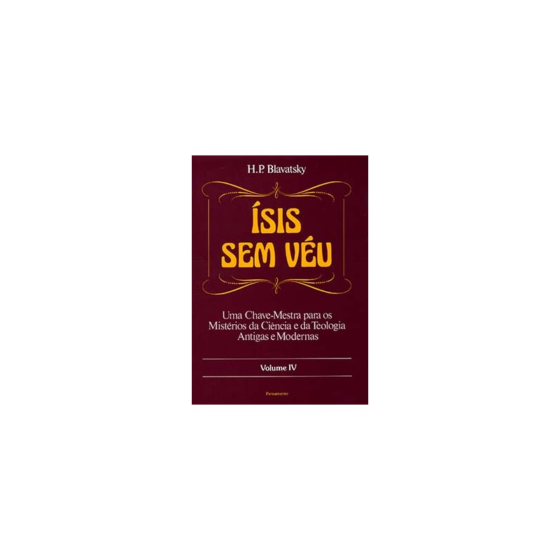 ÍSIS SEM VÉU - VOL 4