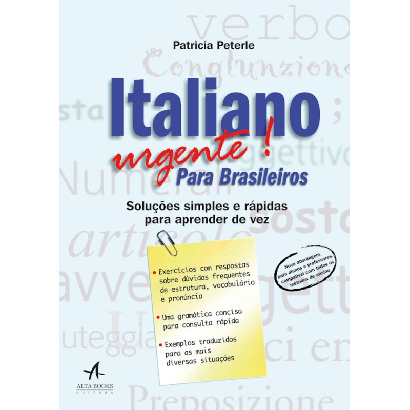 Italiano urgente! Para brasileiros
