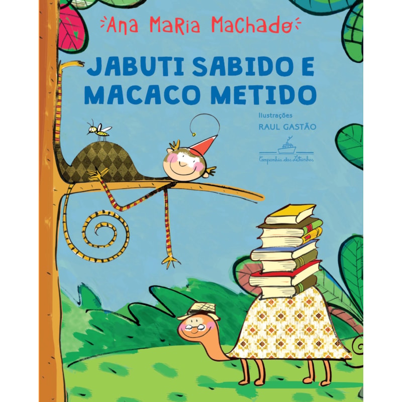 Jabuti sabido e macaco metido