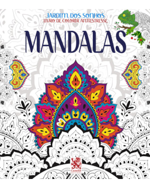 JARDIM DOS SONHOS - MANDALAS - LIVRO DE COLORIR ADULTO
