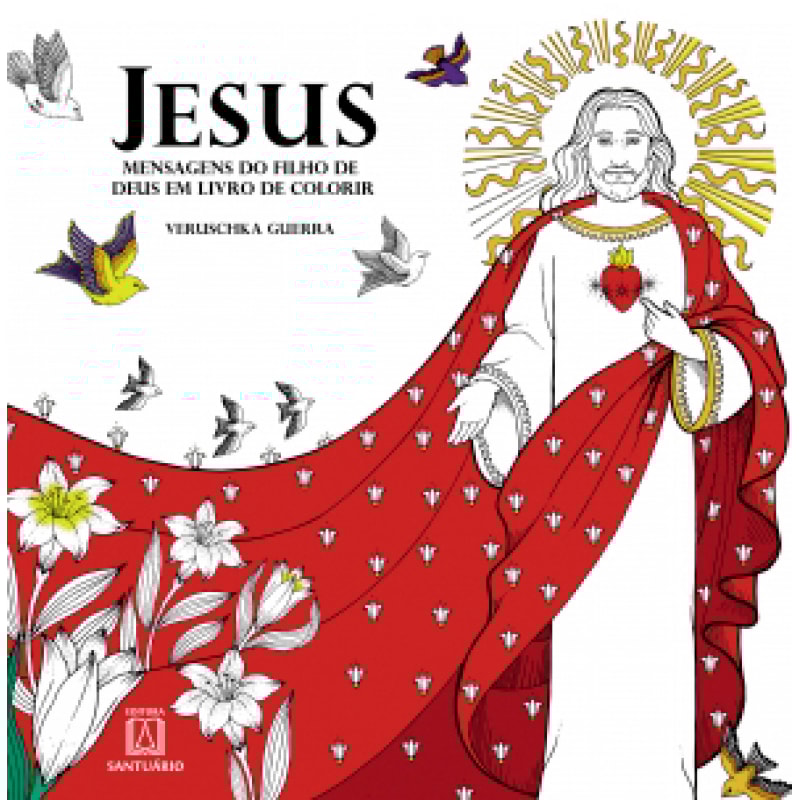JESUS MENSAGENS DO FILHO DE DEUS EM LIVRO PARA COLORIR