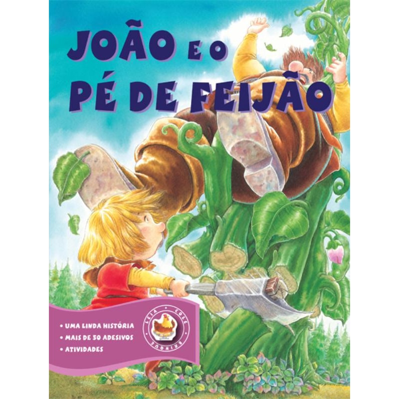 JOÃO E O PÉ DE FEIJÃO : ADESIVOS