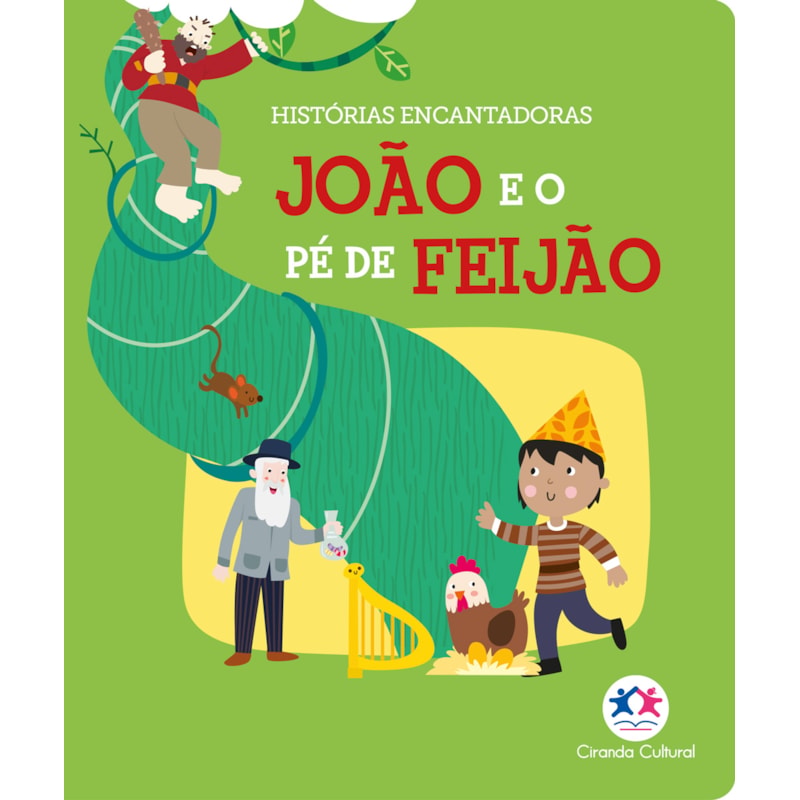 JOÃO E O PÉ DE FEIJÃO - LIVRO ALMOFADADO PEQUENO