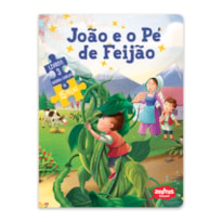 JOÃO E O PÉ DE FEIJÃO: LIVRO COM QUEBRA CABEÇA