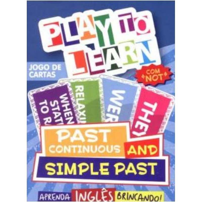 JOGO CARTAS - PAST CONT/ SIMPLE PAST