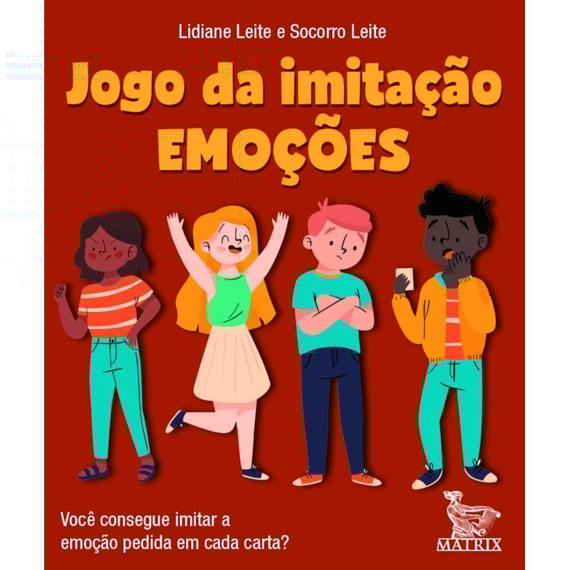 JOGO DA IMITAÇÃO - EMOÇÕES: VOCÊ CONSEGUE IMITAR A EMOÇÃO PEDIDA EM CADA CARTA?