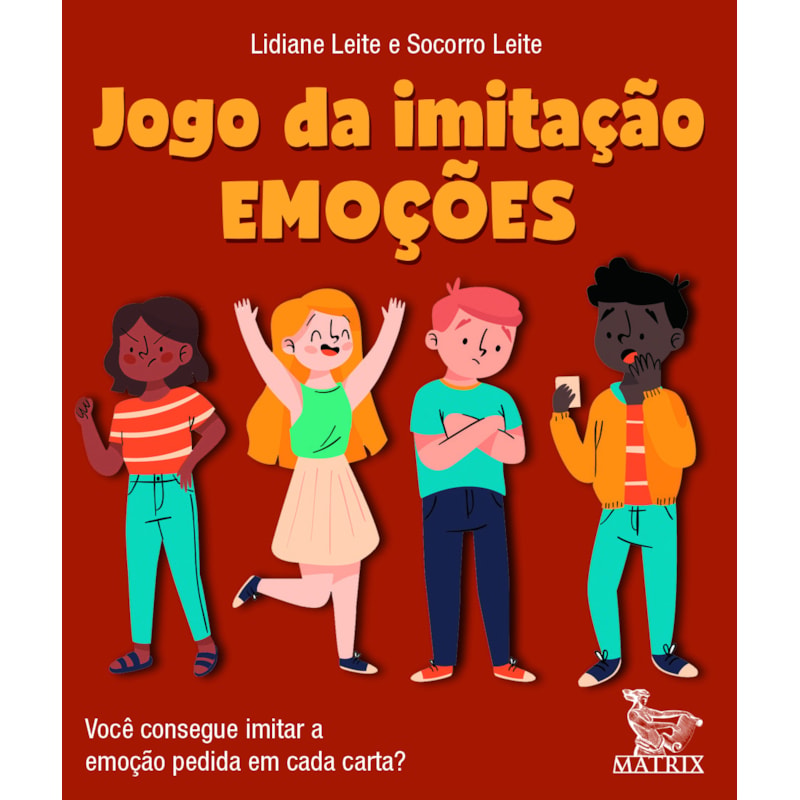 JOGO DA IMITAÇÃO - EMOÇÕES: VOCÊ CONSEGUE IMITAR A EMOÇÃO PEDIDA EM CADA CARTA?