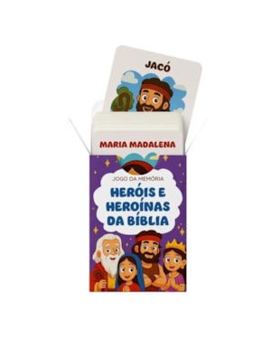JOGO DA MEMÓRIA | HERÓIS E HEROÍNAS DA BÍBLIA