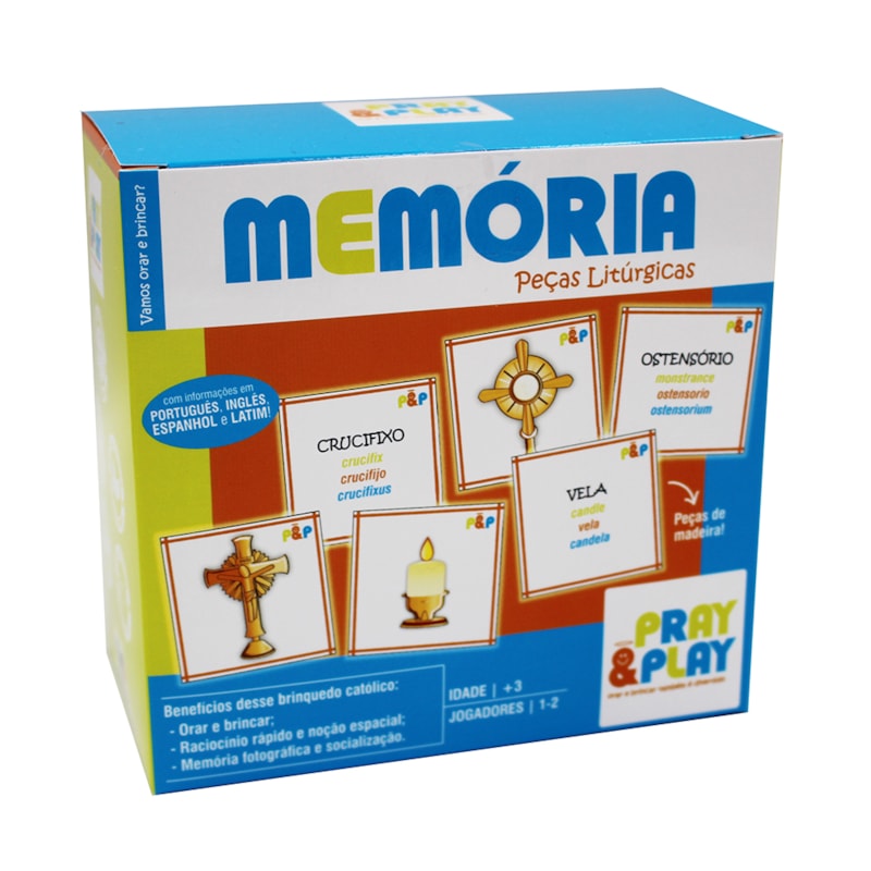 JOGO DA MEMÓRIA PEÇAS LITÚRGICAS