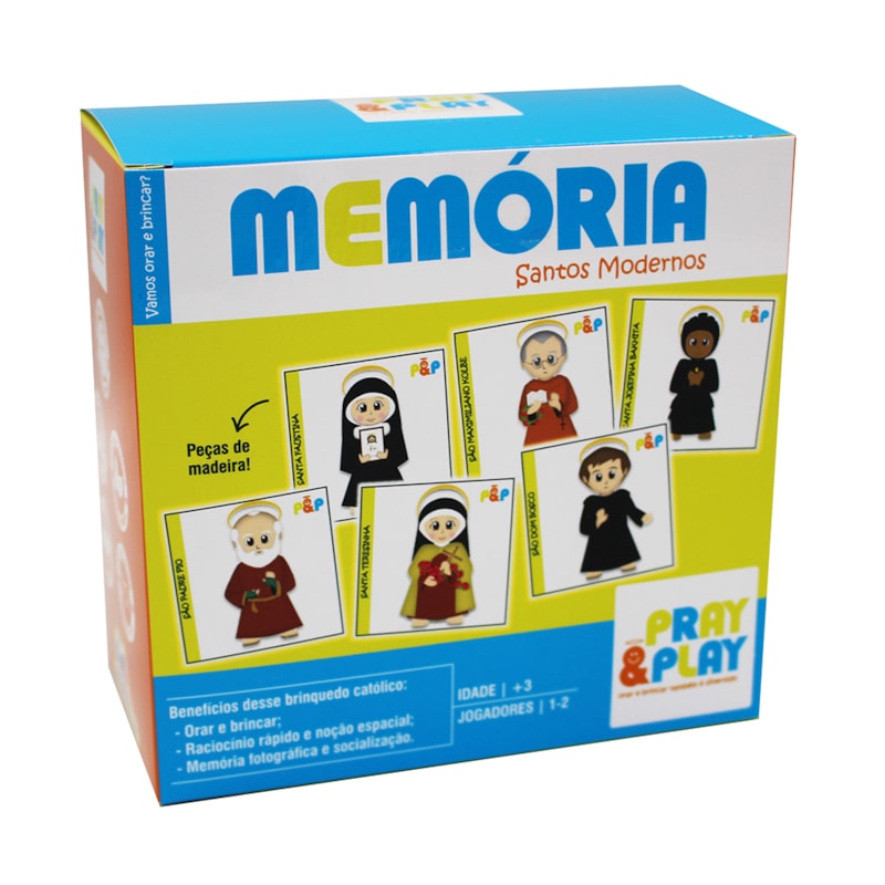 JOGO DA MEMÓRIA SANTOS MODERNOS