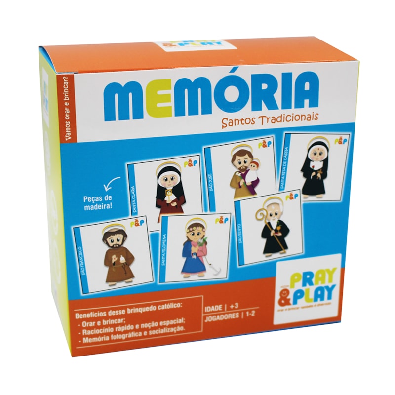 JOGO DA MEMÓRIA SANTOS TRADICIONAIS