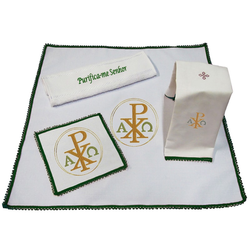 JOGO DE ALTAR PX VERDE