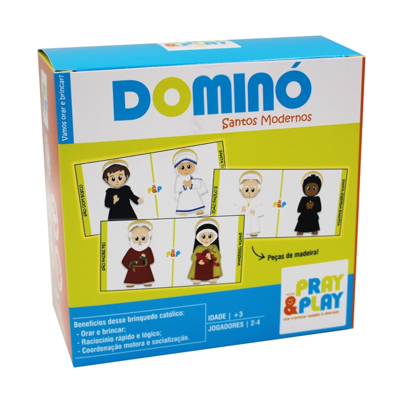 JOGO DE DOMINÓ SANTOS MODERNOS