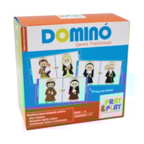 JOGO DE DOMINÓ SANTOS TRADICIONAIS