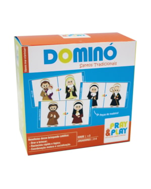 JOGO DE DOMINÓ SANTOS TRADICIONAIS