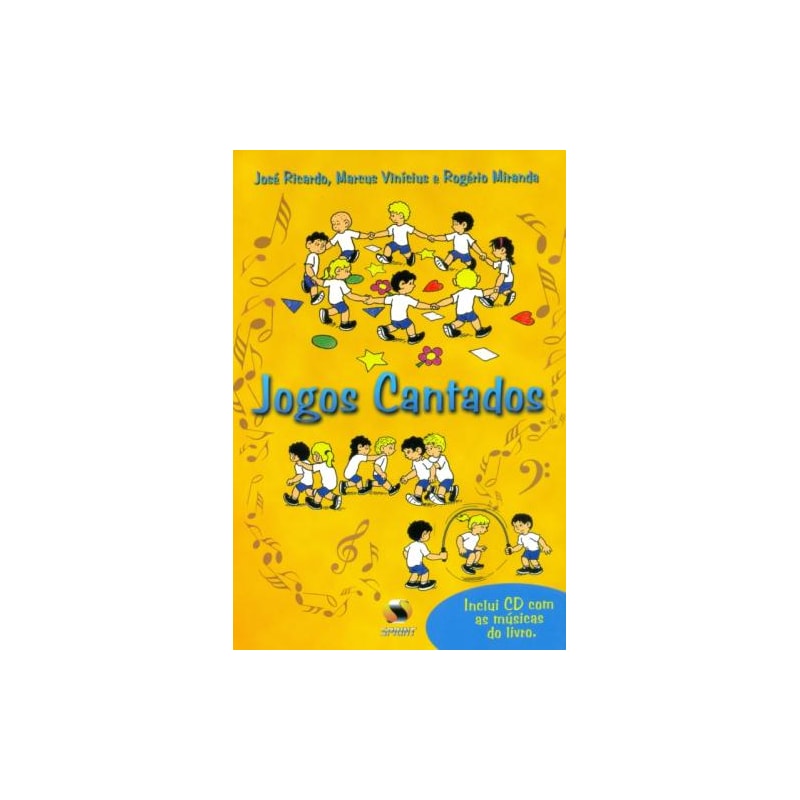 Jogos cantados (livro e cd)