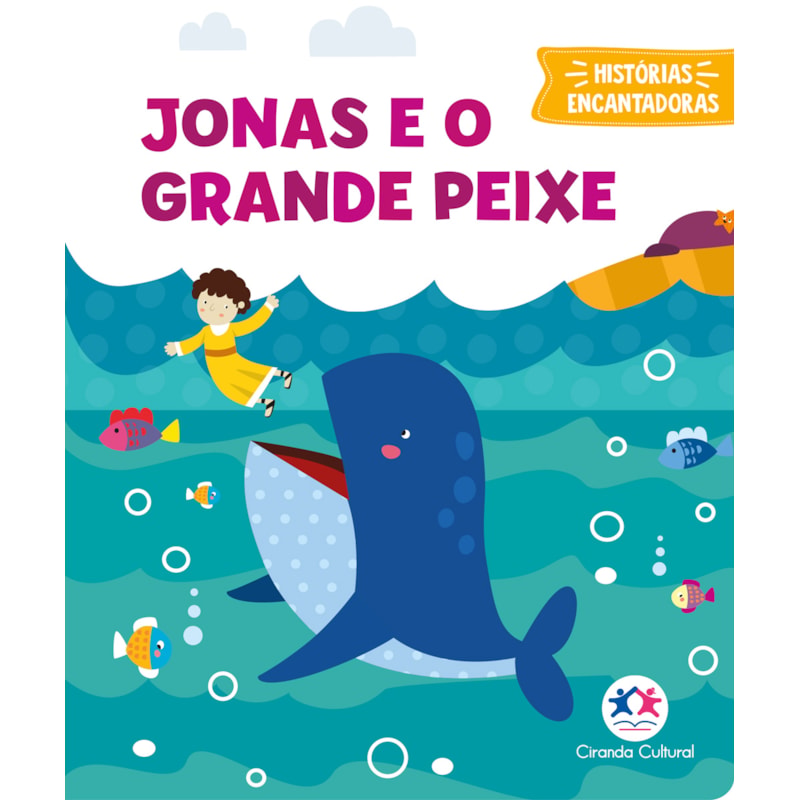 JONAS E O GRANDE PEIXE - LIVRO ALMOFADADO PEQUENO