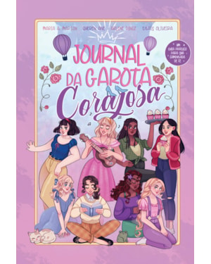 JOURNAL DA GAROTA CORAJOSA (NOVA CAPA) - DEVOCIONAL, COM CAPA DURA, ILUSTRAÇÕES INTERNAS COLORIDAS E DUAS CARTELAS DE ADESIVOS: UM GUIA PRÁTICO PARA SUA CAMINHADA DE FÉ