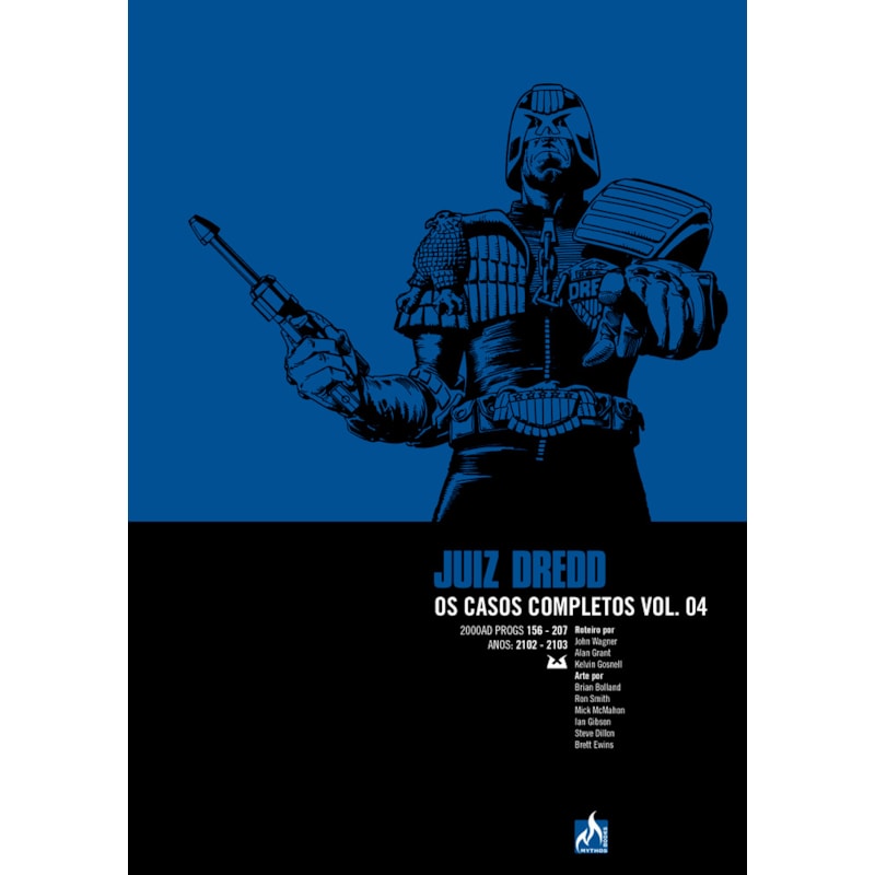 JUIZ DREDD OMNIBUS VOL. 4: OS CASOS COMPLETOS
