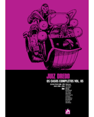 JUIZ DREDD OMNIBUS VOL. 5: OS CASOS COMPLETOS
