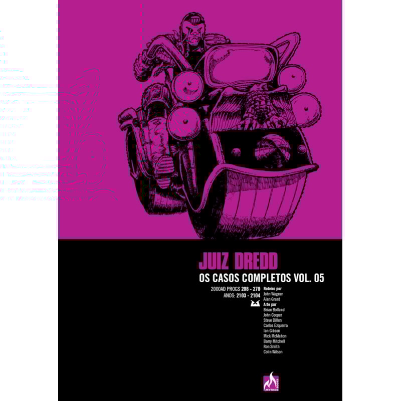 JUIZ DREDD OMNIBUS VOL. 5: OS CASOS COMPLETOS