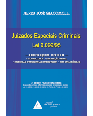 JUIZADOS ESPECIAIS CRIMINAIS - LEI 9.099/95