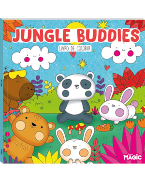 JUNGLE BUDDIES - LIVRO DE COLORIR