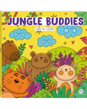 JUNGLE BUDDIES - LIVRO DE COLORIR