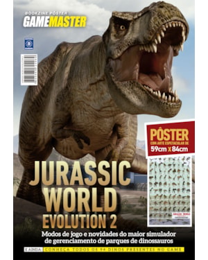 JURASSIC WORLD EVOLUTION 2 - SUPERPÔSTER GAME MASTER