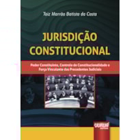 JURISDIÇÃO CONSTITUCIONAL - PODER CONSTITUINTE, CONTROLE DE CONSTITUCIONALIDADE E FORÇA VINCULANTE DOS PRECEDENTES JUDICIAIS