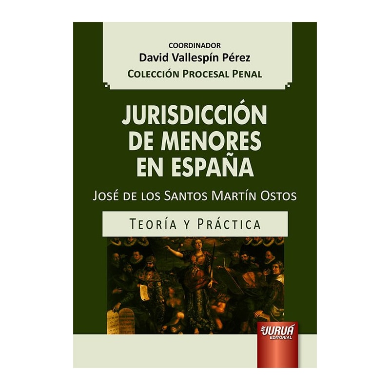 JURISDICCIÓN DE MENORES EN ESPAÑA - TEORÍA Y PRÁCTICA - COLECCIÓN PROCESAL PENAL - COORDINADOR: DAVID VALLESPÍN PÉREZ