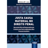 JUSTA CAUSA MATERIAL NO DIREITO PENAL