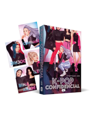 K-POP CONFIDENCIAL + BRINDES (CARDS EXCLUSIVOS)