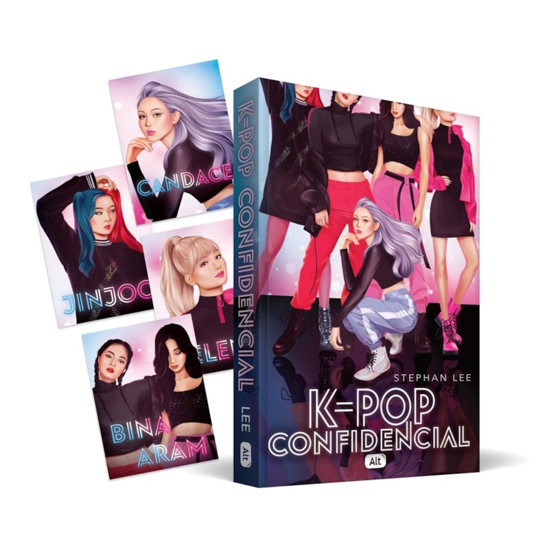 K-POP CONFIDENCIAL + BRINDES (CARDS EXCLUSIVOS)