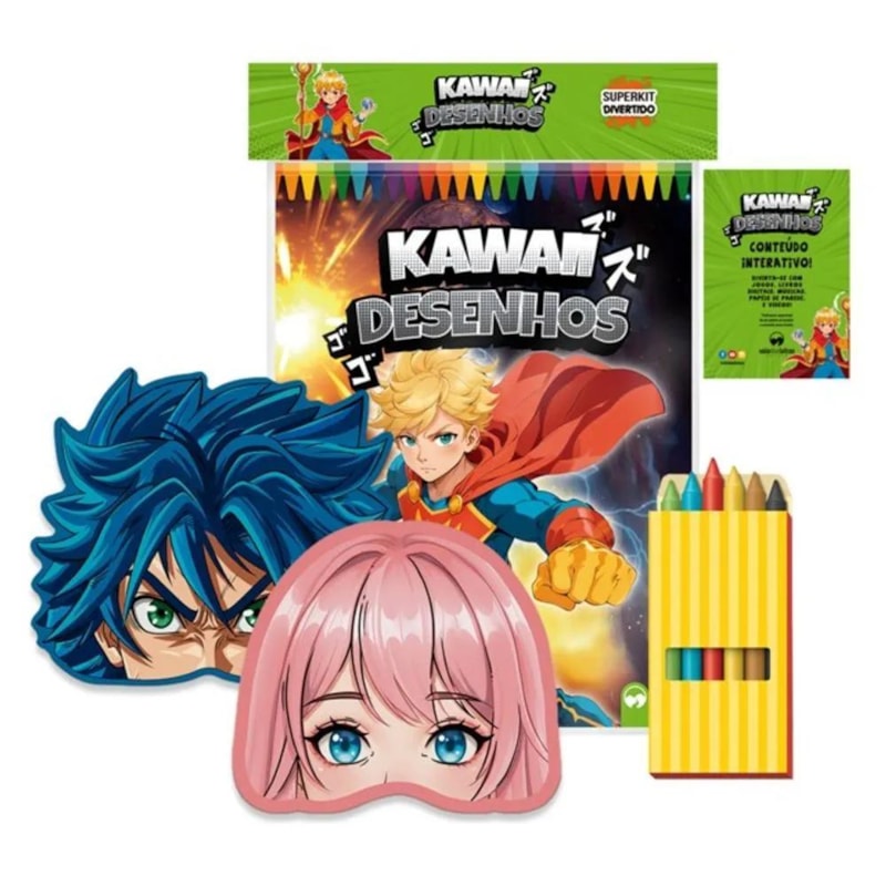 KAWAII DESENHOS MANGÁ - SUPERKIT DIVERTIDO