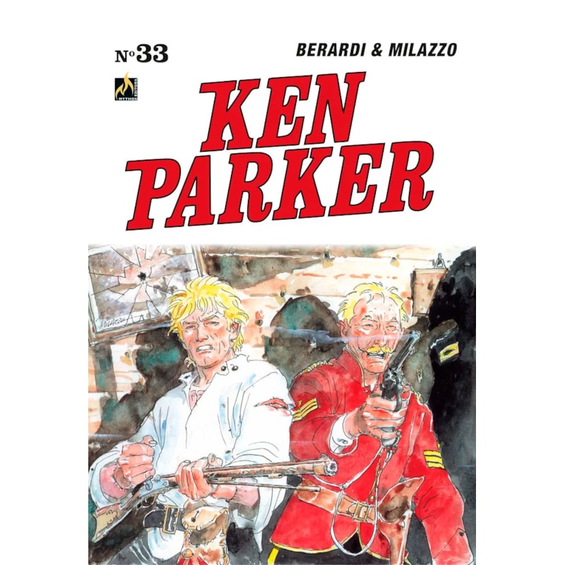 Ken Parker vol. 33: Horas de angustia p2 / Eterno Vagabundo / O grande espetáculo p1